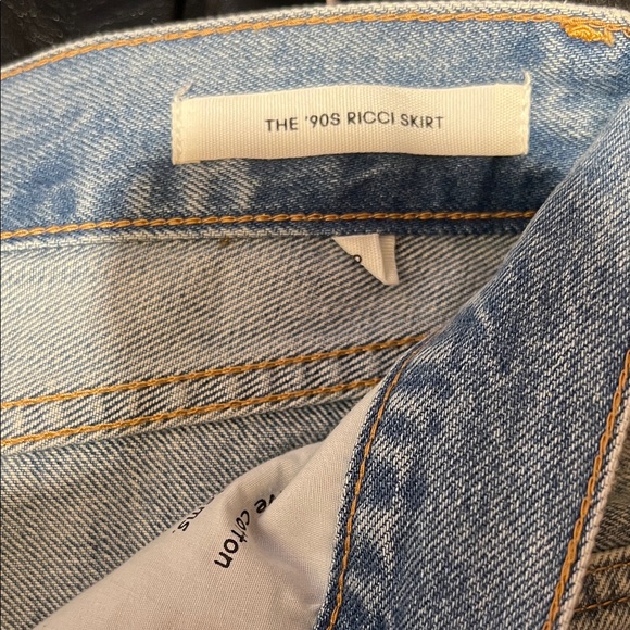 Denim Forum 90s Ricci Denim Mini Skirt - Picture 5 of 6